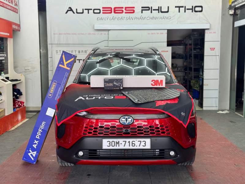 Thông tin bảo hành PPF K series Toyota Cross